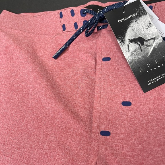 Outerknown Apex Trunks Board Shorts Kelly Slater Men's Size 32 8" Surf New - Picture 5 of 10